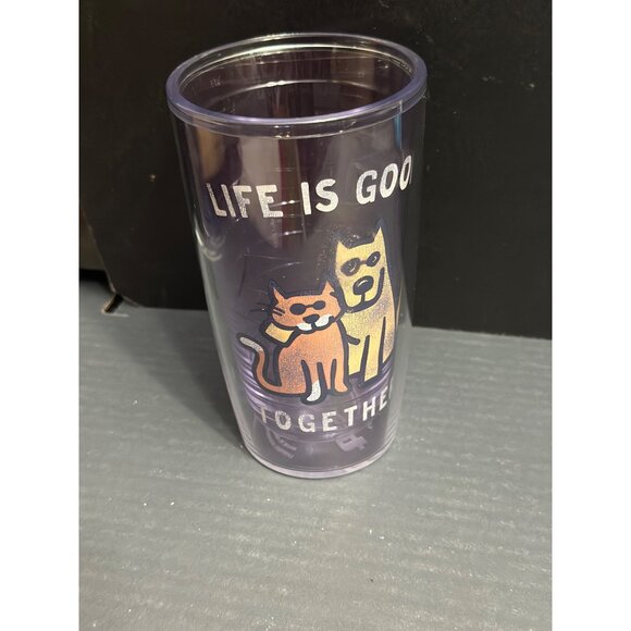 Life Is Good TOGETHER Tervis Tumbler 16oz No lid Made in USA - Picture 5 of 6